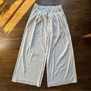 Anthropologie Maeve Cream Trousers